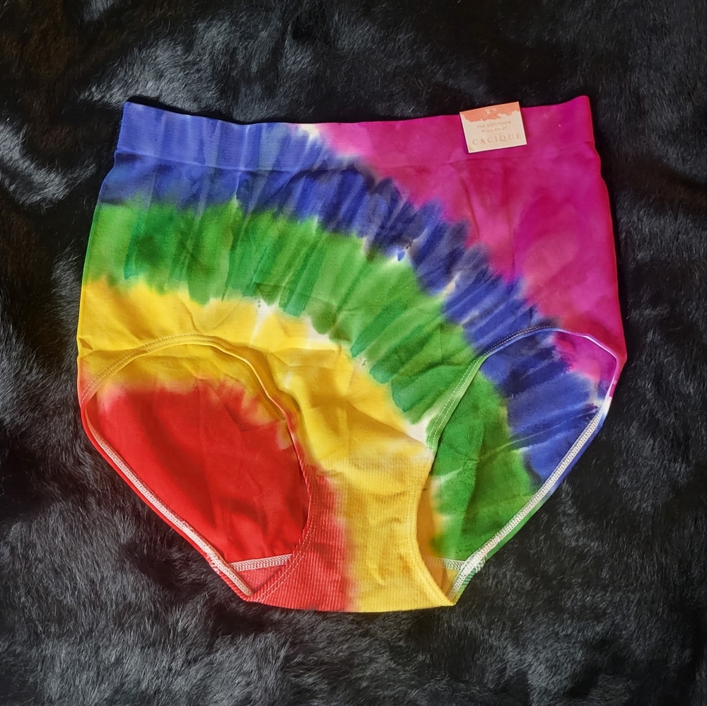 🩷Women's Plus Multi Tie-Dye Smoother Brief NWT 1X or 14/16